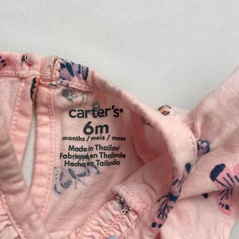 Carters Baby girls Butterfly set in pink